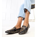 Gemre Black studded moccasins Lea | shoptok.hr