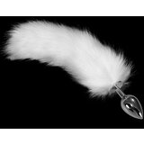Lovetoy 2024 Analni Čep Lovetoy Metal Anal Tail White 2 | Shoptok.si