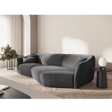 Cosmopolitan Design Tamno siva baršunasti kutna garnitura Tokyo – | shoptok.hr