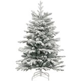 vidaXL Umjetno božićno drvce sa šarkama i snijegom 150 cm | shoptok.hr