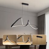  Brilagi-LED prigušiva luster na sajli TWISTER LED/60W/230V 3000-6000K crna + daljinski upravljač | Eponuda.com
