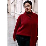 Trendyol ženski džemper Tbbaw26An00018, bordo | Eponuda.com
