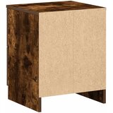  Noćni ormarići 2 kom s 2 ladice dimljeni hrast 40x36x50 cm | shoptok.hr