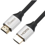 Connect HDMI Kabl, Aluminijumsko kućište, 24K20, 3m, Crni | ePonuda.com