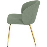 Mömax stol, les, kovina, tekstil zelena | Shoptok.si