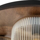  Plafonsko svetlo SALVIA 3xE14/10W/230V prečnik 40 cm braon/dimljeno braon | Eponuda.com