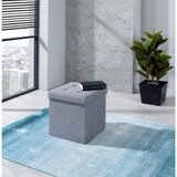 Möbelix Tabure Franz, Siva | Shoptok.si