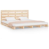  Okvir za krevet 120 x 200 cm od masivne borovine | shoptok.hr