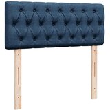  Krevet s oprugama i madracem plavi 120 x 190 cm od tkanine | shoptok.hr