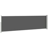  Zložljivo stransko senčilo Antracit 300 x 140 cm Poliester, (5000247746) | Shoptok.si