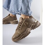 Gemre Brown sneakers with chunky soles Arpaia | Shoptok.si