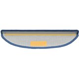  Prostirke za stepenice 20 kom 56x17x3 cm plave poluokrugle | shoptok.hr
