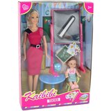  Lutke za igru učiteljica s učenicom i atlasom - crvena | shoptok.hr