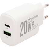 Home Polnilec, hitri, 1 x USB-A, 1 x USB-C, 20W, GaN - SA20PPS u
