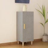  Komoda siva boja betona 34,5x34x90 cm od konstruiranog drva | Eponuda.com