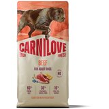 Carnilove Dog True Fresh Adult, briketi - govedina 12 kg | Shoptok.si