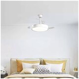 Aigostar prigušiva LED stropni ventilator LED/36W/230V 2700-6500K + daljinski upravljač bela | Eponuda.com
