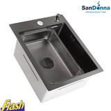  Crna inox sudopera (set) - sandonna - HD4050 Cene