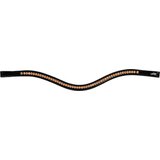 Schockemöhle Sports Čelnik 'Browband Diamond Select', Full - black/orange | Shoptok.si