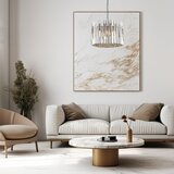  Kristalni luster na lancu RITZ 7xE14/40W/230V hrom | Eponuda.com
