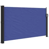 vidaXL Zložljiva stranska tenda modra 120x600 cm, (21069713)