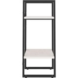 vidaXL ormarić za knjige s 2 razine bijeli 40 x 30 x 70 cm od borovine | shoptok.hr