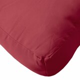  Jastuk za palete crvena boja vina 60 x 60 x 12 cm od tkanine | Eponuda.com