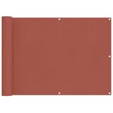  Balcony ekran Terakota 75 x 200 cm PU prekriveni oksford alu - Terakota 75 x 200 cm | shoptok.hr
