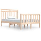  Posteljni okvir iz trdnega lesa 120x190 cm, (20647920) | Shoptok.si