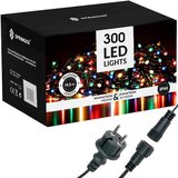 springos Lampki choinkowe 18m multikolor 300 led oświetlenie świąteczne IP44 se v angleščino prevede kot: 18-metrske večbarvne božične lučke s 300 LED lučkami,, (21638411) | Shoptok.si