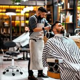 Stolica na kotačiće okretna i podesiva s naslonom presvlaka od umjetne kože oslonac za noge za toaletne stoliće crna | shoptok.hr