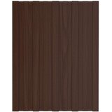 Krovni panel 12 pcs Smeđa 60 x 45 cm Pocinčani čelik - Smeđa 60 x 45 cm 12 | shoptok.hr