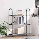vidaXL Polica Sivi hrast sonoma 80 x 30 x 109 cm Konstruirano drvo u