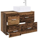  Set namještaja za kupaonicu 2 kom. Staro drvo Konstruirano drvo | shoptok.hr