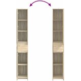  Kupaonski ormar Hrast sonoma 30 x 33 x 190 cm Konstruirano drvo | shoptok.hr