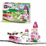  kocke blocki mubi zamak i voz 85pcs Cene