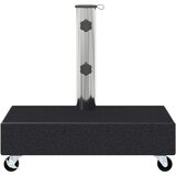  Postolje za suncobran crno 45 x 25 x 8 cm granitno | Eponuda.ba