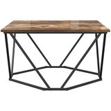  Kava Stol Dimljeni hrast 80 x 80 x 45 cm | shoptok.hr