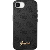 Guess Ovitek MagSafe za iPhone 16e Vzorec 4G Monogram Logotip v reliefu, Črna, (5000013357) | Shoptok.si