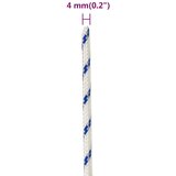  Brodski konop bijeli 4 mm 500 m od polipropilena | shoptok.hr