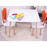 Hanah home hannah home dečiji set sto i dve stolice bunny Cene