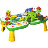  Table Suitcase DIY Set Puzzle Blocks Dinosaur Screwdriver 249 pieces. | shoptok.hr