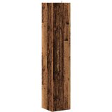  Kotna omarica starinski les 33x33x165 cm inženirski les, (5000152714) | Shoptok.si