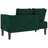  Počivaljka s jastucima tamnozelena baršunasta | shoptok.hr