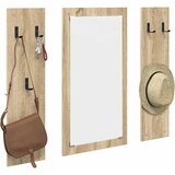  Vješalica za kapute na zidu Zidne Sonoma hrast 96 x 1,5 x 90 cm | shoptok.hr