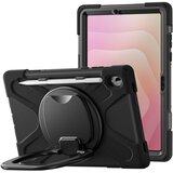 AVIZAR Ovitek za Galaxy Tab S11 z vrtljivim ročajem 360° in mestom za S Pen, Črna, (5000274801) | Shoptok.si