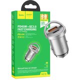 Hoco NZ10 Handy auto punjač, ​​PD45W+QC3.0, siva Cijene