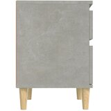  Noćni ormarić siva boja betona 40x35x50 cm | shoptok.hr