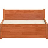  Krevetna konstrukcija Vosak smeđa 205,5 x 105,5 x 51 cm | shoptok.hr