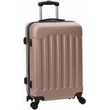 Kofer 3 pcs Ružičasto zlatni 50 x 31 x 78 cm ABS plastika | shoptok.hr